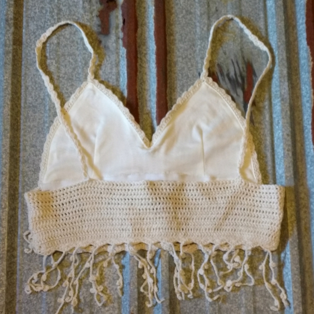 Crochet Crop Top - Picture 3 of 13